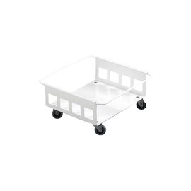 DURABLE DURABIN TROLLEY 90 WHITE