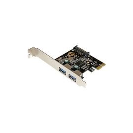 StarTech.com 2 Port PCI Express PCIe USB 3.0 Controller Card w SATA Power