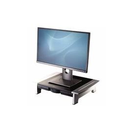 Monitor Riser,Adjustable,19-7/8"x14-1/16"x4"-6-1/2" ,BK/SR