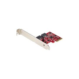 SATA PCIe Card, 2 Port PCIe SATA Expansion Card, 6Gbps SATA, PCI Express to SATA Adapter, SATA RAID, PCIe to SATA Converter