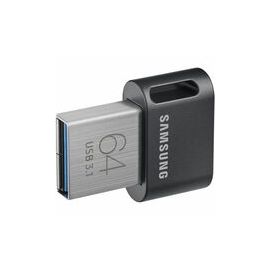 64GB FIT PLUS USB DRIVE GUNMETAL GRAY USB3.1 UP TO 200MB/S 5 YEARS WARRANTY