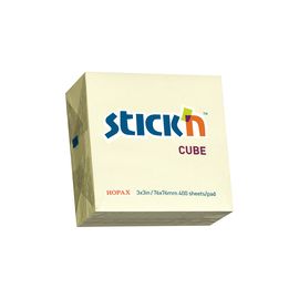 Pk1 Hopax Stk'n Notes Cube 3x3 Yell 400s