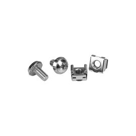 Rack Screws - 20 Pack - Installation Tool - 12 mm M6 Screws - M6 Nuts - Cabinet Mounting Screws and Cage Nuts