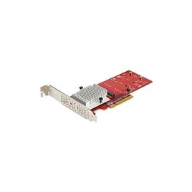 StarTech IO PEX8M2E2 x8 Dual M.2 PCIe SSD Adapter Retail