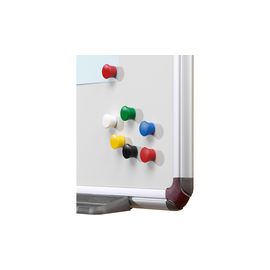 Nobo Magnetic Drawing Pin Tub of 12 Assorted 1901102