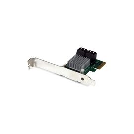 4 Port PCI Express SATA III 6Gbps RAID Controller Card with Heatsink