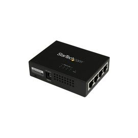 4 Port Gigabit Midspan - PoE+ Injector - 802.3at and 802.3af