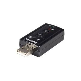 VIRTUAL 7.1 USB STEREO AUDIO AD EXTERNAL SOUND CARD