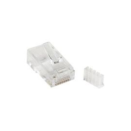 Cat 6 RJ45 Modular Plug for Solid Wire - 50 Pack