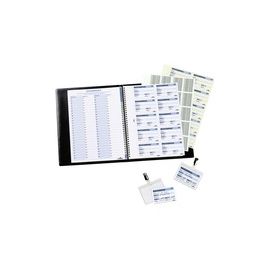 Durable Visitor Book 100 with 100 Badge Refill 60x90 146365