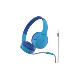 SOUNDFORM MINI WIRED ON-EAR HEADPHONES FOR KIDS BLUE