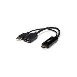 HDMI to DisplayPort Converter - HDMI to DP Adapter with USB Power - 4K