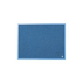 BiSilque Notice Board Framed W600xH450 Bluebell Ref FB04130608