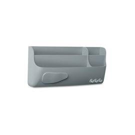 Magnetic Accessory Storage Bin, 9"X4"X1-1/4" , Grey