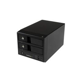 USB 3.0 / eSATA Dual-Bay Trayless 3.5