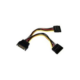 6in SATA Power Y Splitter Cable Adapter