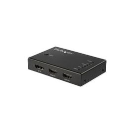 4 Port HDMI Video Switch - 3x HDMI & 1x DisplayPort - 4K 60Hz - Multi Port HDMI Switch Box w/ Automatic Switcher (VS421HDDP)