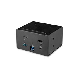 Laptop docking module for the conference table connectivity box lets you access boardroom or huddle space devices - Set up conference calls using applications such as Skype for Business - USB-C or USB-A laptop docking - USB-A charging port - USB-C Power D