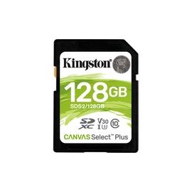 128GB SDXC Canvas Select Plus 100R C10 UHS-I U3 V30