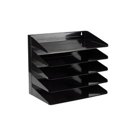 Avery Letter Rack 5-Tier Steel W380xD230xH335mm Black Ref 605SBLK