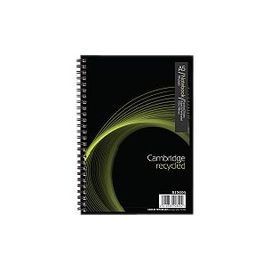 Cambridge Recycled A5 Wirebound Notebook 100 Pages 400020509