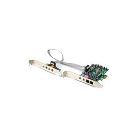 7.1 Channel Sound Card - PCI Express - 24-bit - 192KHz