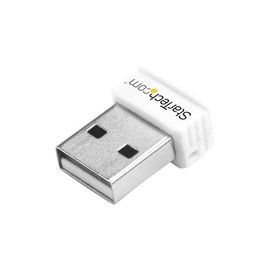 USB 150Mbps Mini Wireless N Network Adapter - 802.11n/g 1T1R USB WiFi Adapter - White