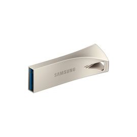 128GB BAR PLUS USB DRIVE CHAMPAGNE SILVER METALLIC CHASSIS USB3.1 UP TO 300MB/S 5 YEARS WARRANTY